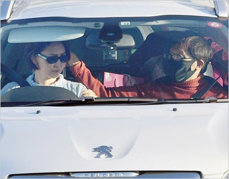 原田アナの運転