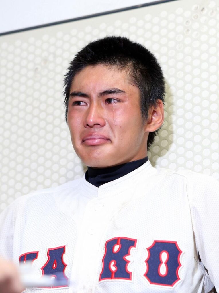 松谷優輝さん高校球児時代