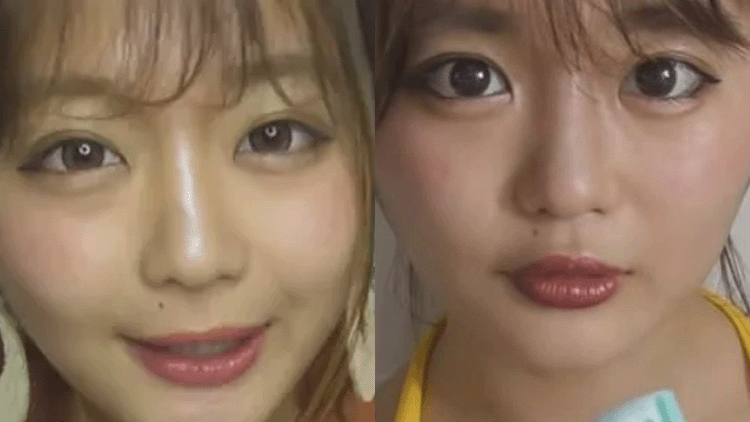 藤田もも画像比較