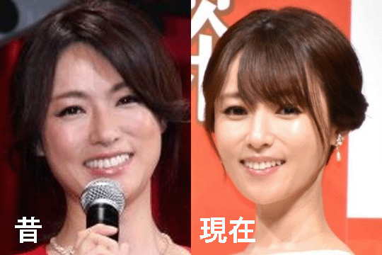 深田恭子激やせ画像比較1