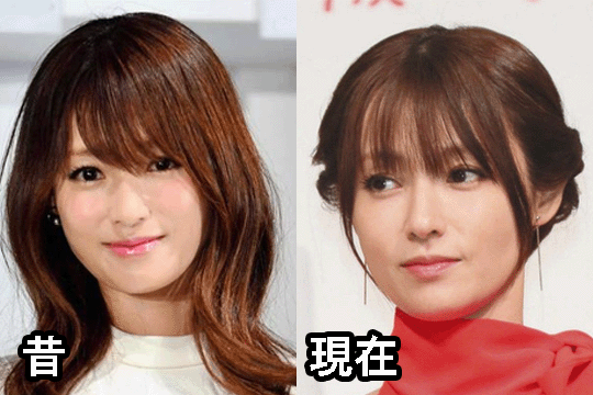 深田恭子激やせ画像比較2