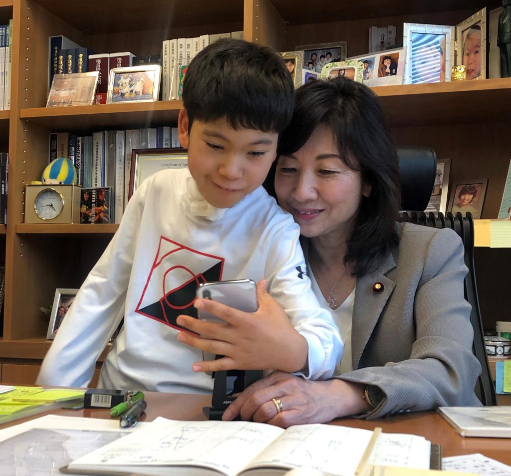 長男の真輝くん