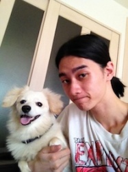 栁俊太郎の愛犬