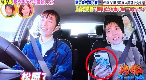上白石萌音カビゴンスマホケース