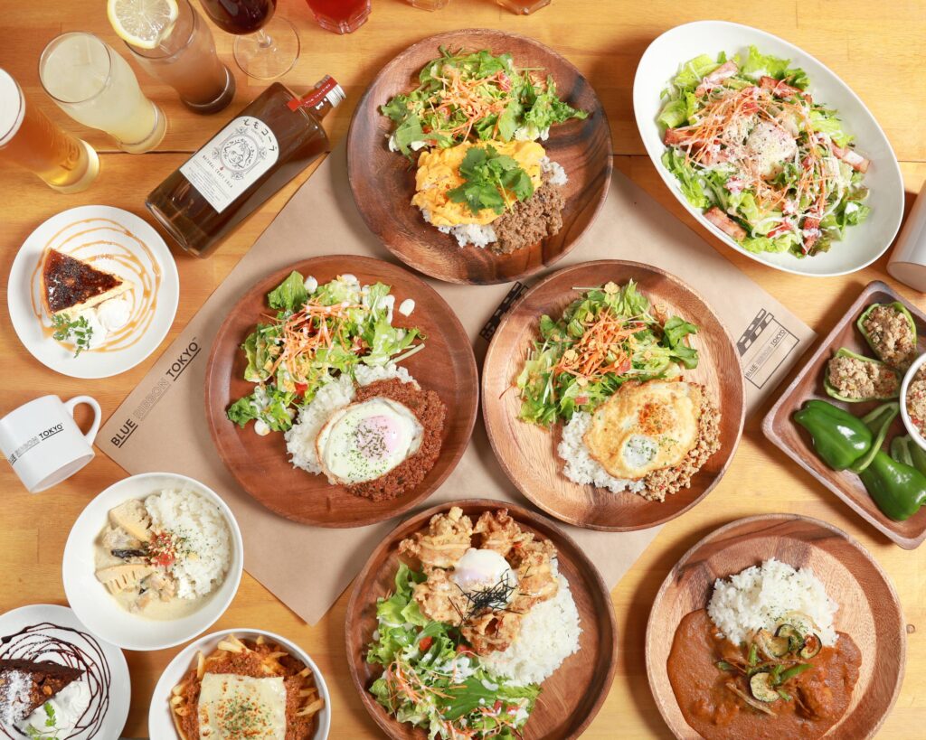 BLUE RIBBON TOKYO料理